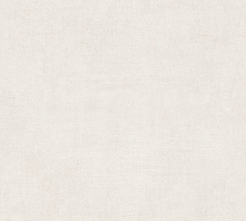 Mustertapete Leinenoptik Hellbeige - 10,05 m x 0,53 m