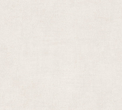 Mustertapete Leinenoptik Hellbeige - 10,05 m x 0,53 m