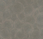 Mustertapete Seil-Spiralen Anthrazit - 10,05 m x 0,53 m