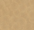 Mustertapete Seil-Spiralen Gold-Beige - 10,05 m x 0,53 m