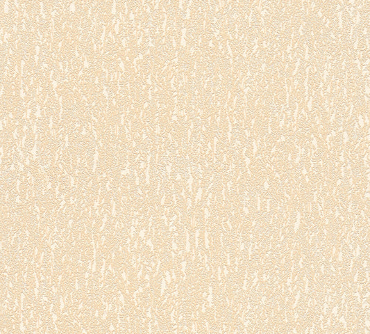 Strukturtapete Natur-Struktur Apricot-Beige