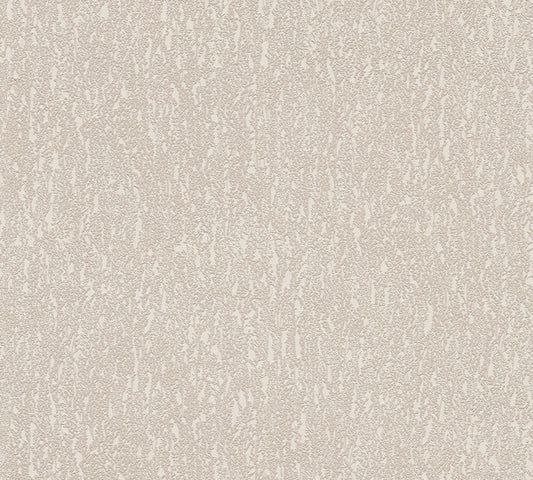 Strukturtapete Natur-Struktur Beige-Grau