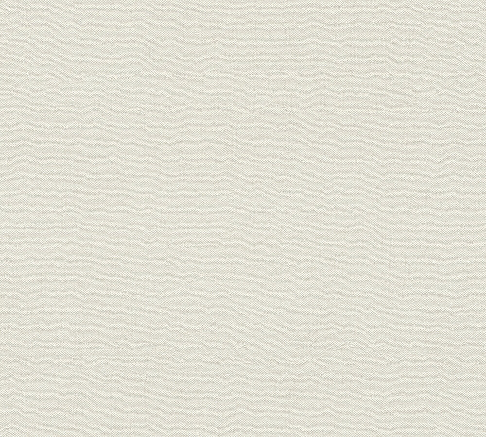 Mustertapete Leinen-Optik Hellbeige - 10,05 m x 0,53 m