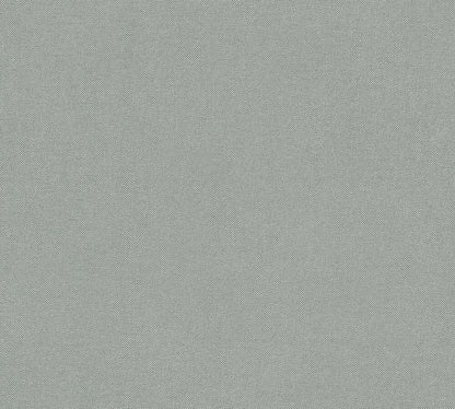 Mustertapete Leinen-Optik Blau-Grau - 10,05 m x 0,53 m