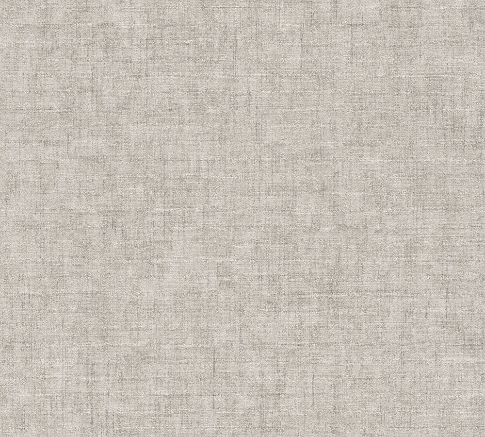 Livingwalls CosmoLiving Vliestapete Uni Greige - 10,05 m x 0,53 m