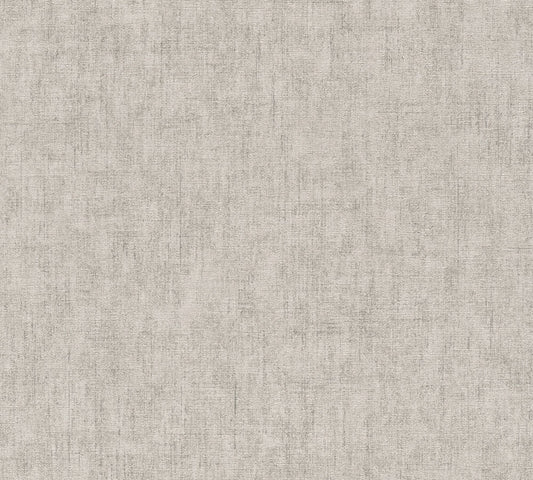 Livingwalls CosmoLiving Vliestapete Uni Greige - 10,05 m x 0,53 m