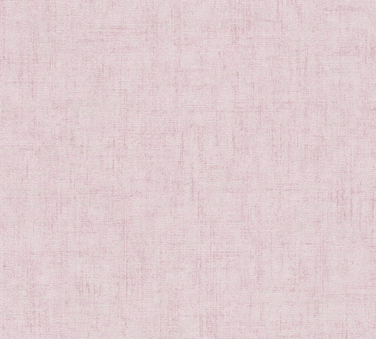 Livingwalls CosmoLiving Vliestapete Uni Rosé - 10,05 m x 0,53 m