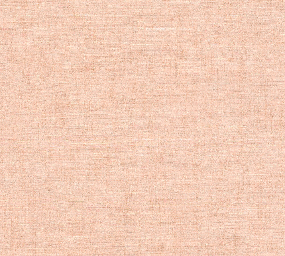 Livingwalls CosmoLiving Vliestapete Uni Koralle Rosa - 10,05 m x 0,53 m