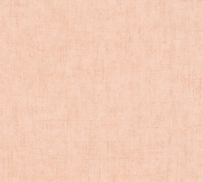 Livingwalls CosmoLiving Vliestapete Uni Koralle Rosa - 10,05 m x 0,53 m
