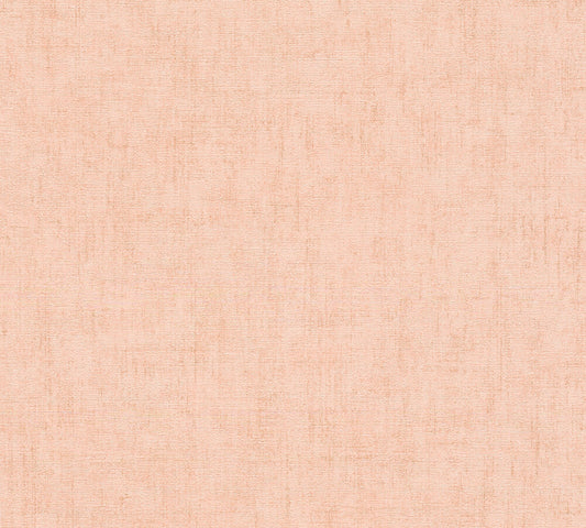 Livingwalls CosmoLiving Vliestapete Uni Koralle Rosa - 10,05 m x 0,53 m