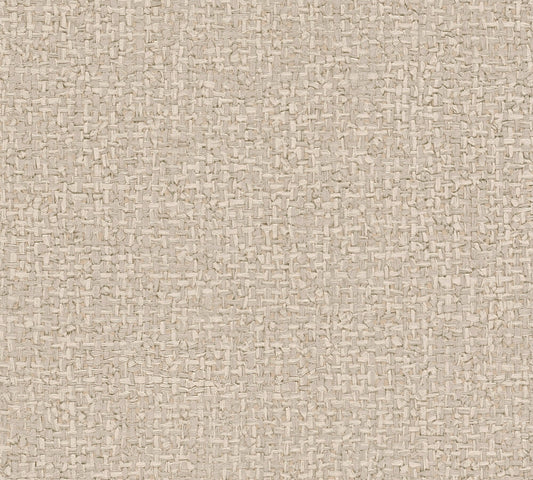 Livingwalls Vibes & Styles Jan - Stud!o Sense & Surface Geflecht Creme - 10,05 m x 0,53 m