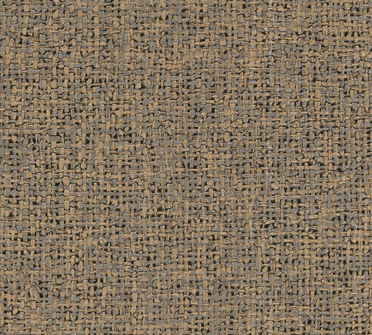 Livingwalls Vibes & Styles Jan - Stud!o Sense & Surface Geflecht Braun - 10,05 m x 0,53 m