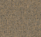 Mustertapete Webmuster Dunkelbeige-Grau - 10,05 m x 0,53 m