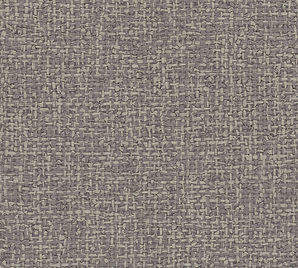 Livingwalls Vibes & Styles Jan - Stud!o Sense & Surface Geflecht Grau Metallic - 10,05 m x 0,53 m