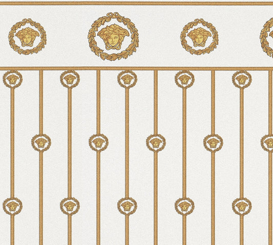Versace I Love Baroque Barock Tapete Gold - 10,05 m x 1,06 m