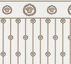Versace  Weiß Beige - 10,05 m x 1,06 m