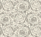 Versace Barocco Grau Weiß - 10,05 m x 0,70 m
