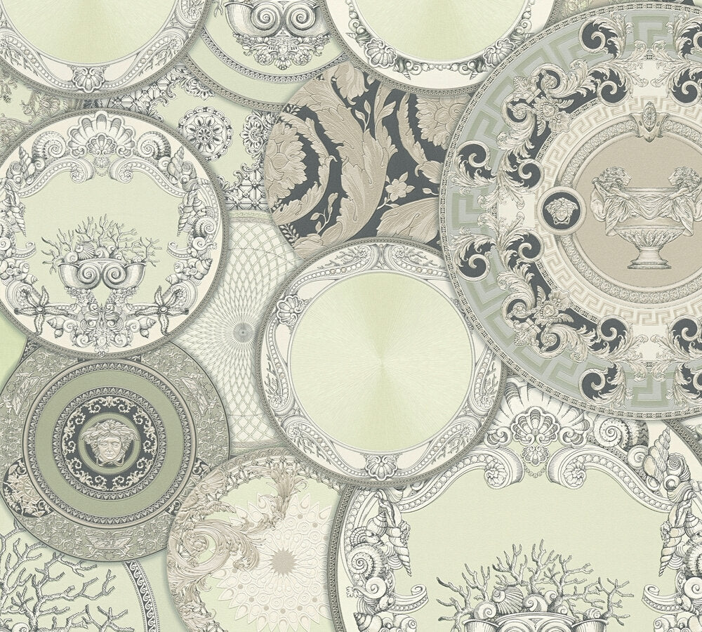 Versace Art De La Table Grün - 10,05 m x 0,70 m
