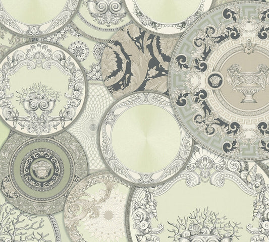 Versace Art De La Table Grün - 10,05 m x 0,70 m