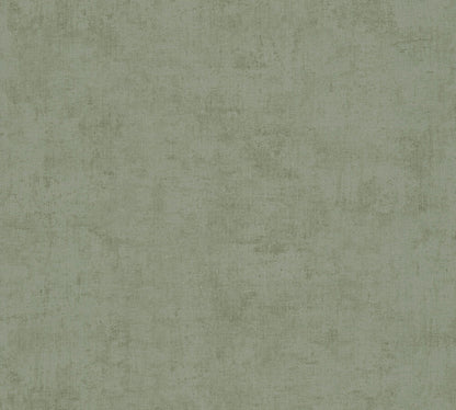 Mustertapete Vintage-Textur Salbeigrün - 10,05 m x 0,53 m