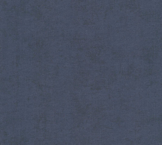 Strukturtapete Vintage-Textur Marineblau