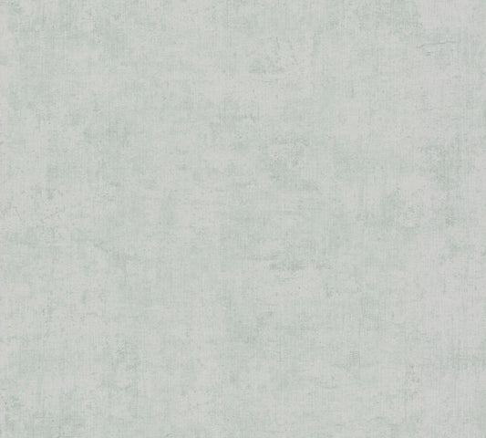 Strukturtapete Vintage-Textur Mint-Grau