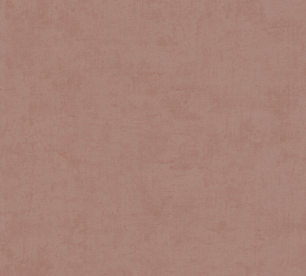 Mustertapete Vintage-Textur Rostrot - 10,05 m x 0,53 m