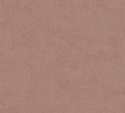 Mustertapete Vintage-Textur Rostrot - 10,05 m x 0,53 m