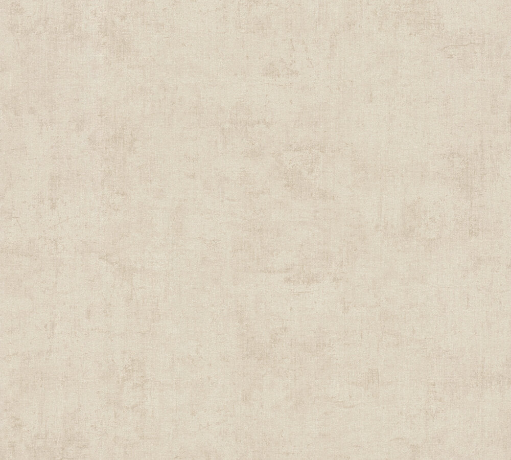 Mustertapete Vintage-Textur Sandbeige - 10,05 m x 0,53 m