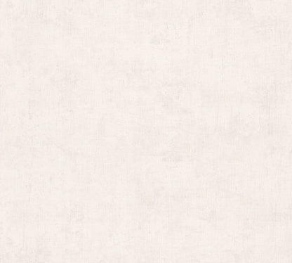 Mustertapete Vintage-Textur Cremeweiß - 10,05 m x 0,53 m