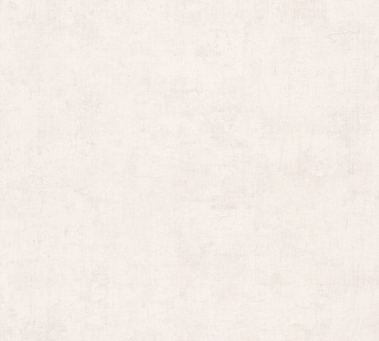 Strukturtapete Vintage-Textur Cremeweiß