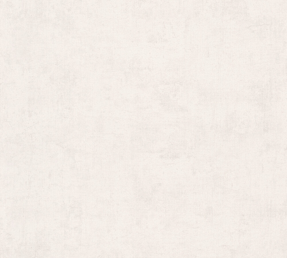 Mustertapete Vintage-Textur Perlweiß - 10,05 m x 0,53 m