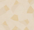 Mustertapete Geometrische Bögen Beige-Gelb - 10,05 m x 0,53 m