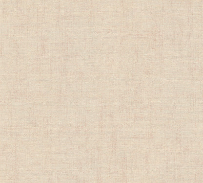 Mustertapete Leinenoptik Beige Elegant - 10,05 m x 0,53 m