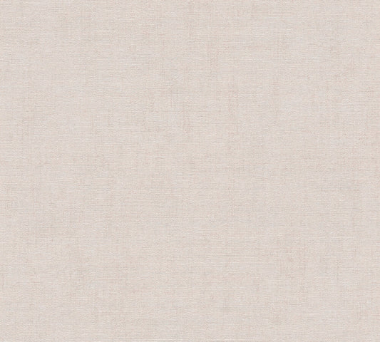 Strukturtapete Leinenstruktur Beige