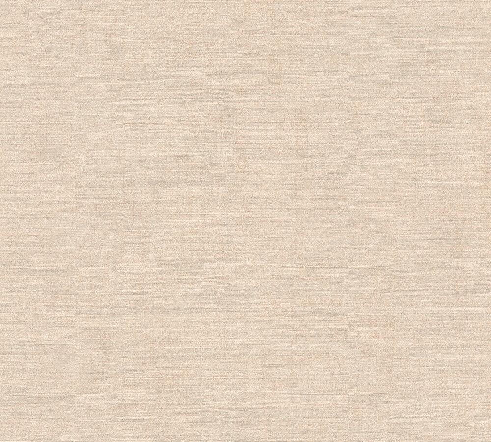 Mustertapete Leinenoptik Beige - 10,05 m x 0,53 m