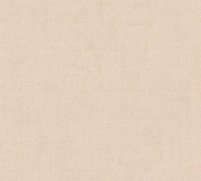 Mustertapete Leinenoptik Beige - 10,05 m x 0,53 m
