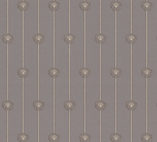 Versace I Love Baroque Grau Silber - 10,05 m x 0,70 m