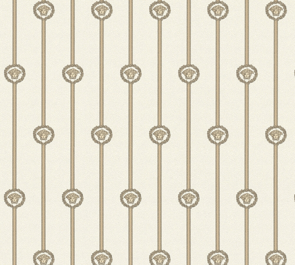 Versace I Love Baroque Weiß Schwarz - 10,05 m x 0,70 m
