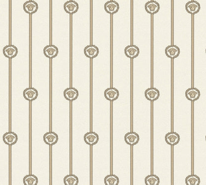 Versace I Love Baroque Weiß Schwarz - 10,05 m x 0,70 m