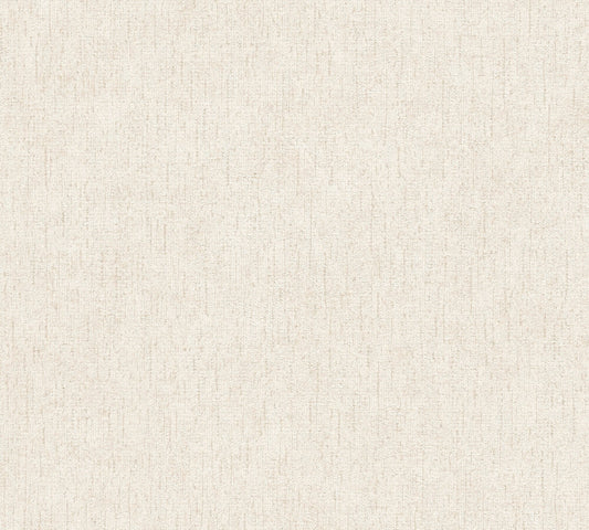 Livingwalls Vibes & Styles  Strukturtapete Weiß Creme - 10,05 m x 0,53 m