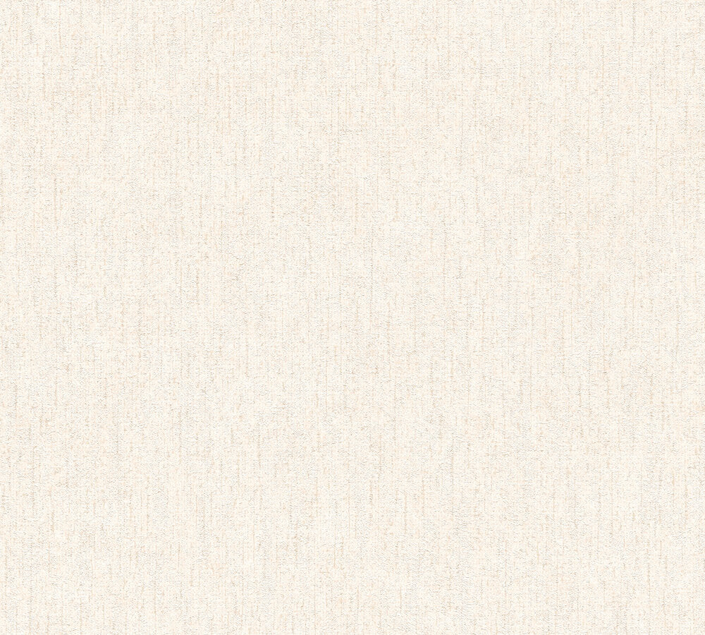Mustertapete Putz-Optik Elfenbein-Creme - 10,05 m x 0,53 m
