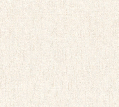 Livingwalls Vibes & Styles  Strukturtapete Creme Metallic - 10,05 m x 0,53 m