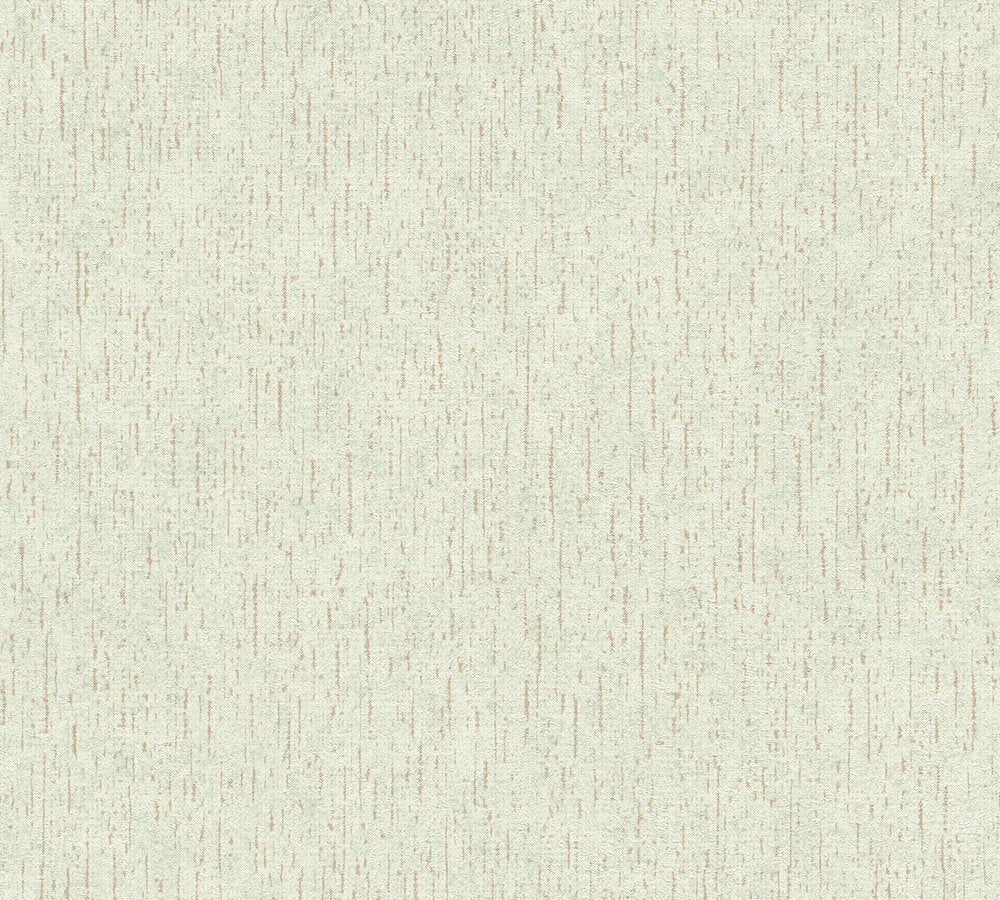 Mustertapete Putz-Optik Salbeigrau-Beige - 10,05 m x 0,53 m