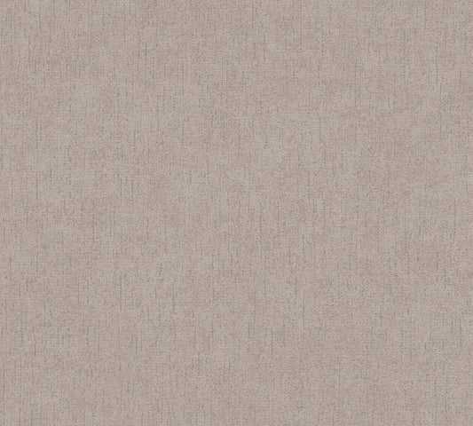 Strukturtapete Putz-Optik Mauve-Grau