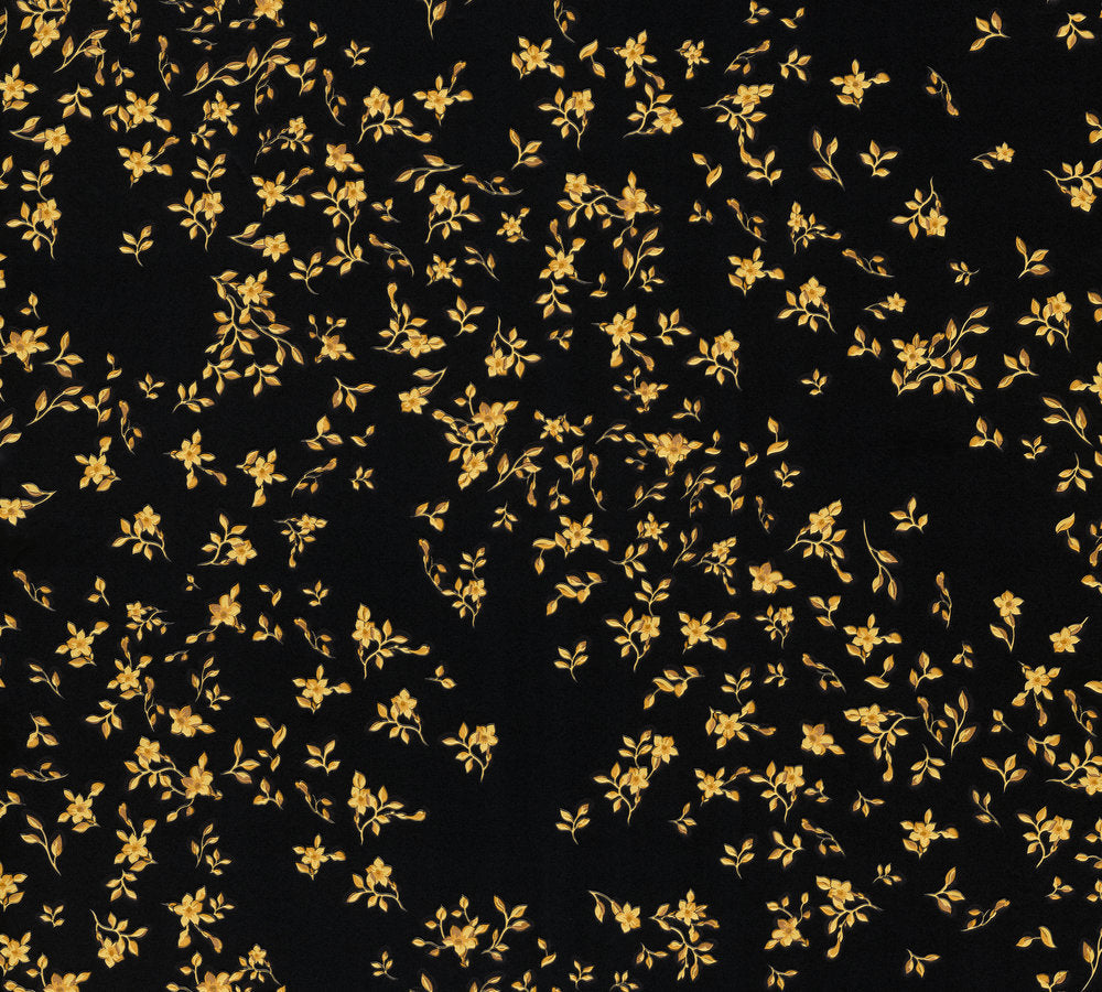 Versace Barocco Birds Schwarz Gold - 10,05 m x 0,70 m