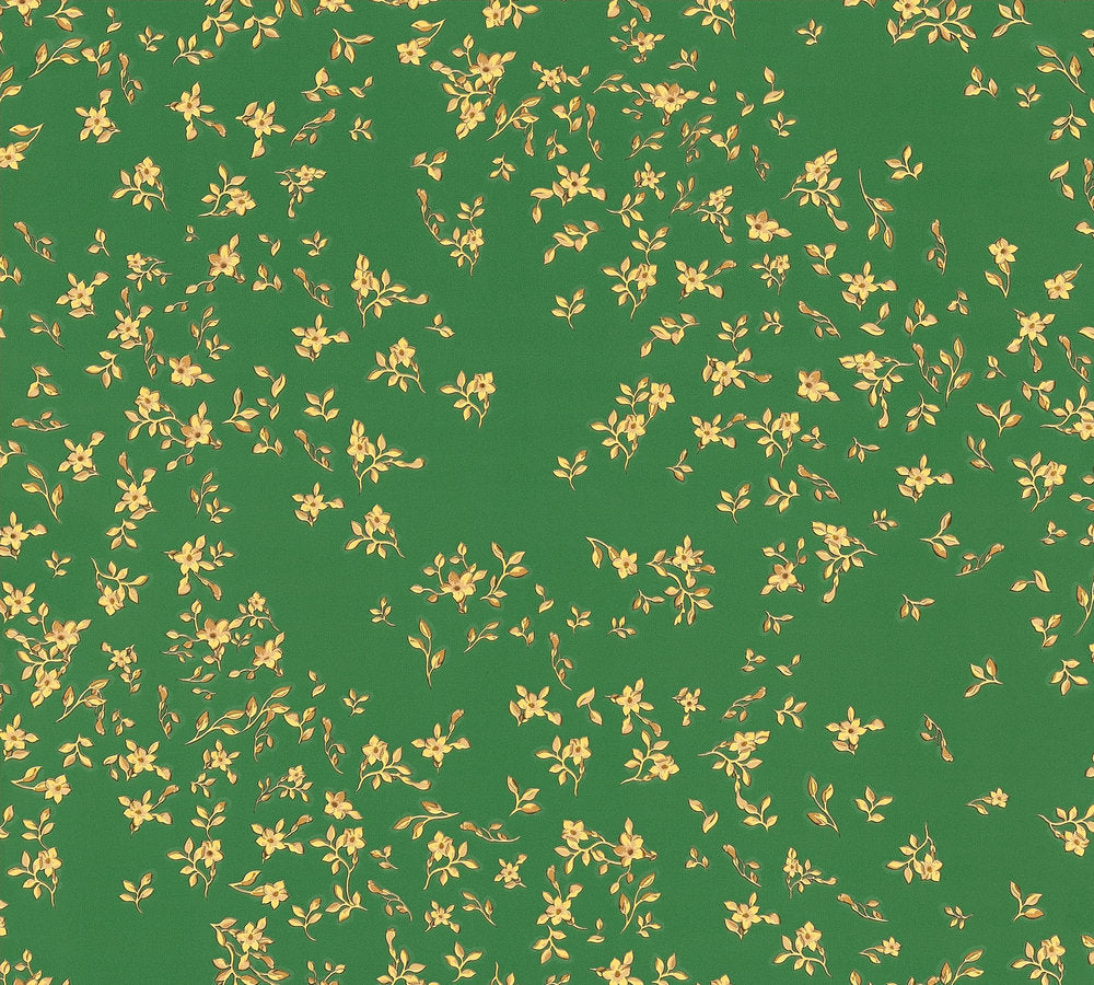 Versace Barocco Birds Grün Gold - 10,05 m x 0,70 m