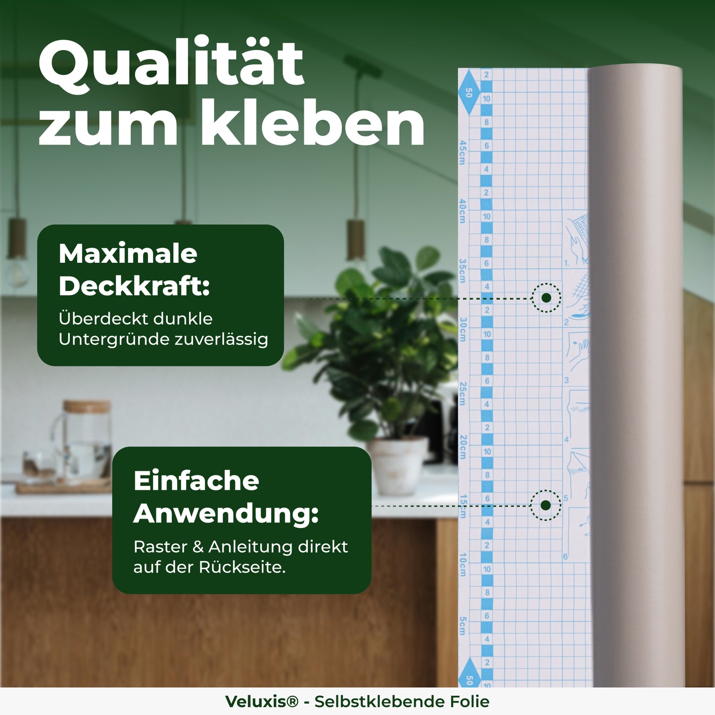 Möbelfolie selbstklebend Taupe