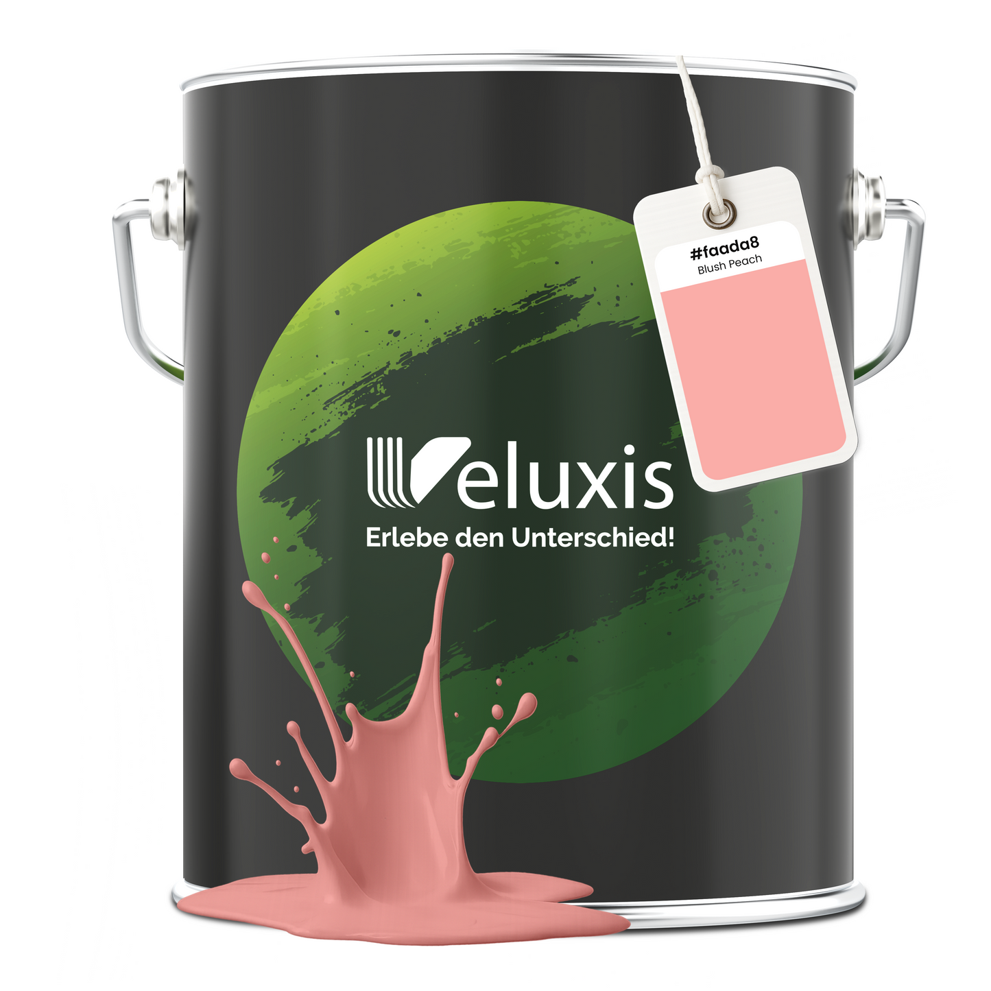 Veluxis® Wandfarbe Pfirsich – Blush Peach 1L 2,5L 5L Matt