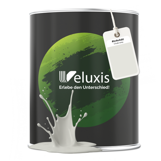 Wandfarbe Chalk Grey – Premium Grau von Veluxis®
